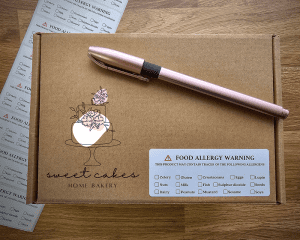 Allergy Information Labels