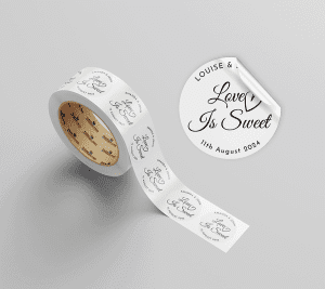 Love Is Sweet Sticker dhxart