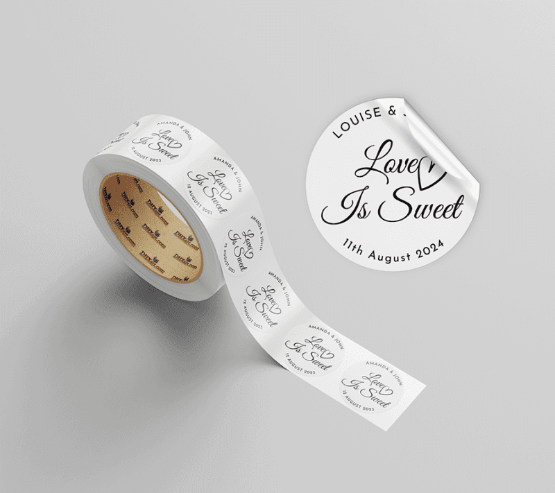 Love Is Sweet Sticker dhxart