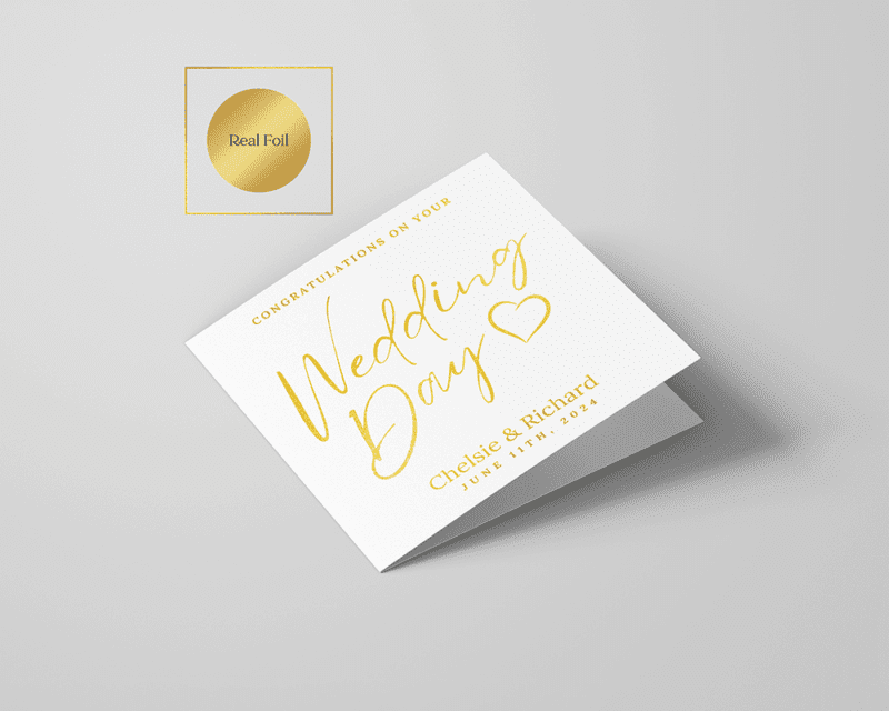 Congratulations On Your Wedding Day Card