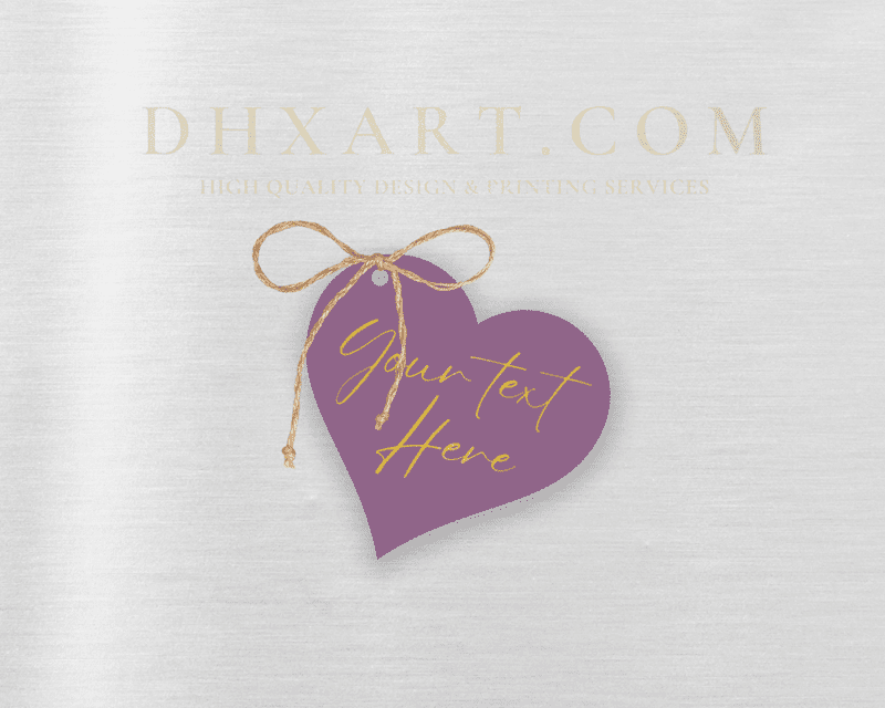 Heart Shaped Gift Tags