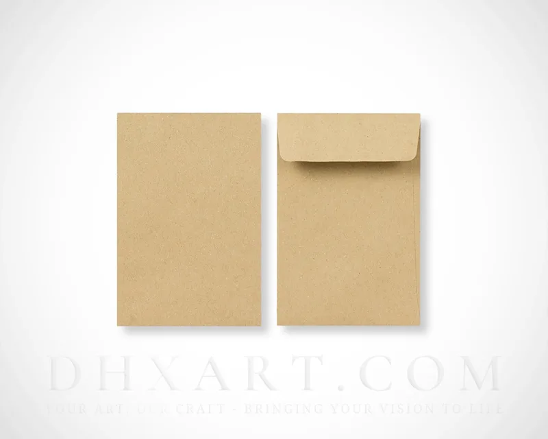 Small Kraft brown Eco Friendly Envelopes