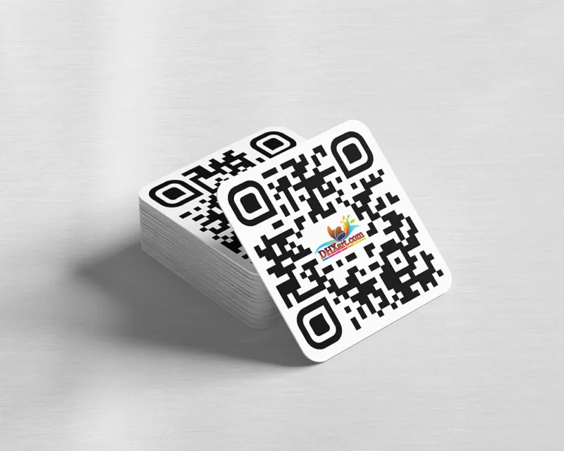Smart Custom QR Code Magnets, QR Code Magnetic Labels
