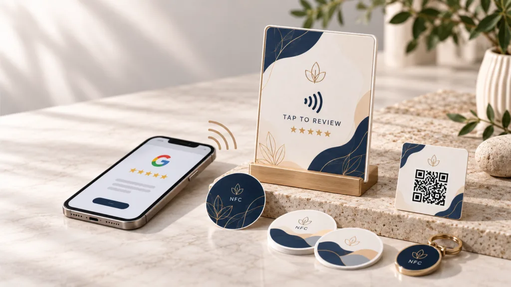 Tap, scan and connect — instantly.