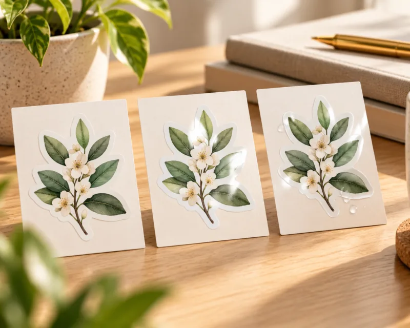 Matte vs Gloss vs Laminated Vinyl Stickers: Which Should You Choose?